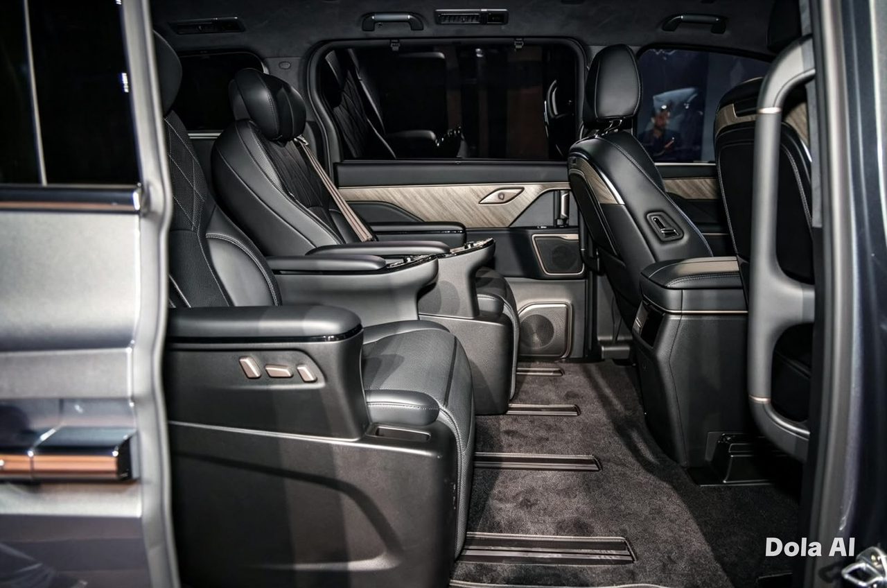 GWM WEY G9 Hi4 Bandung - interior captain seat baris kedua